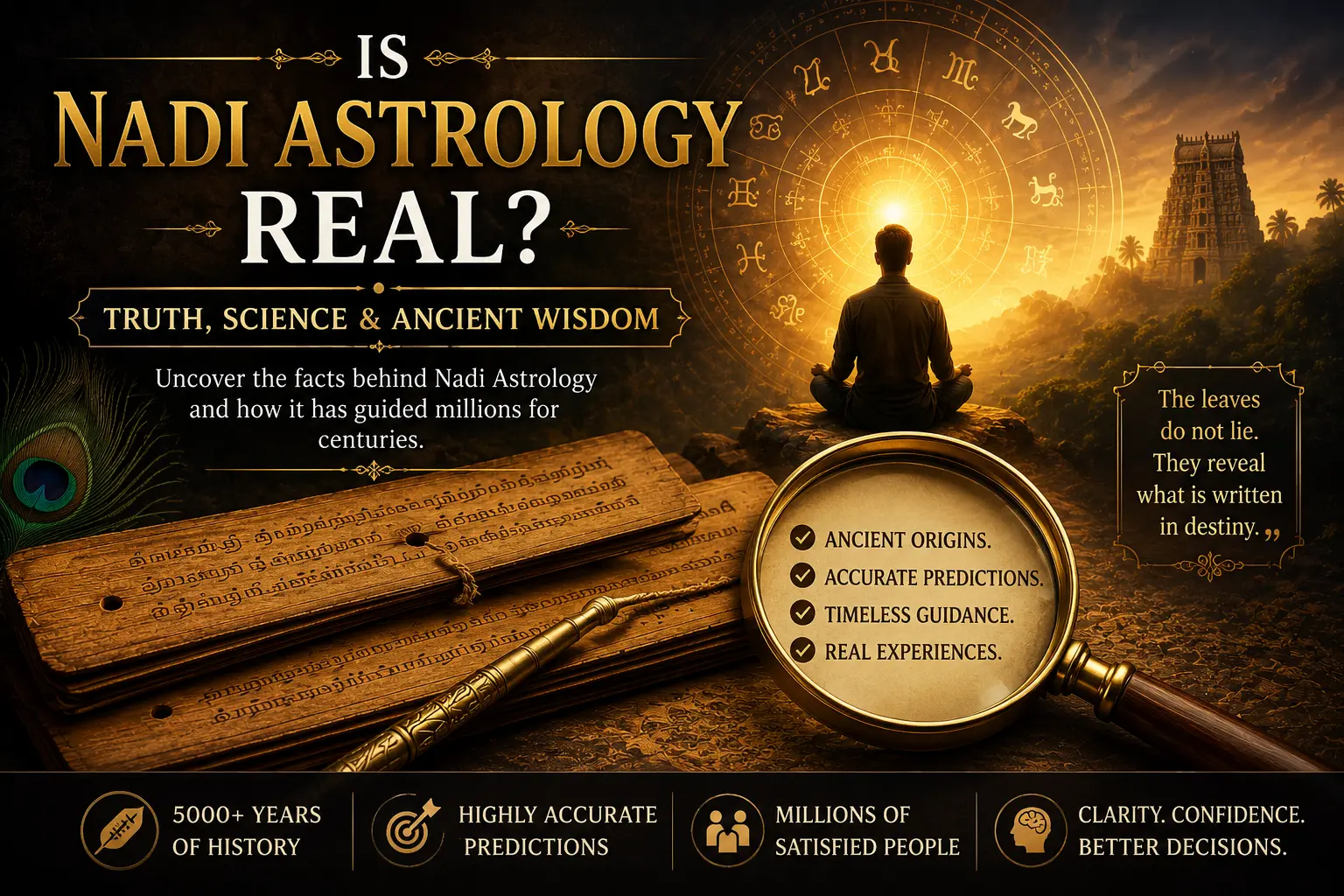 Is Nadi astrology real blog cover image