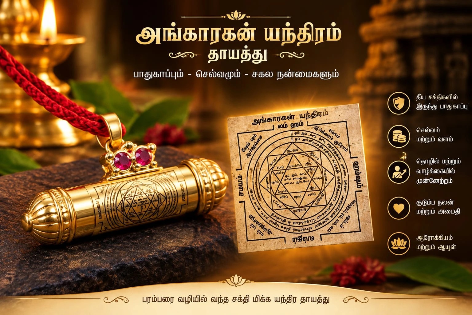 Raksha Yantra Ratchai Endhiram protection